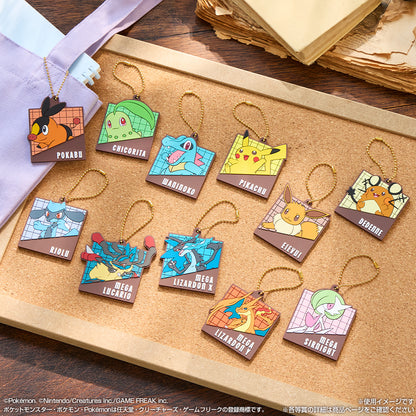 Ichiban Kuji Pokemon Collection 2025 Let's Go For a Walk - G Prize Rubber Charm Collection Complete Set of 11 Types