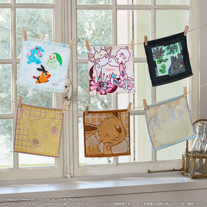 Ichiban Kuji Pokemon Collection 2025 Let's Go For a Walk - I Prize Hand Towel Collection Complete Set of 6 Types