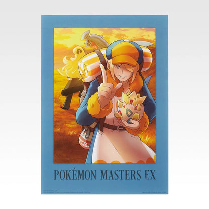 Ichiban Kuji Pokemon Masters EX 7th Anniversary - F Prize Pokemon Masters Art Clear Poster (22 Types)
