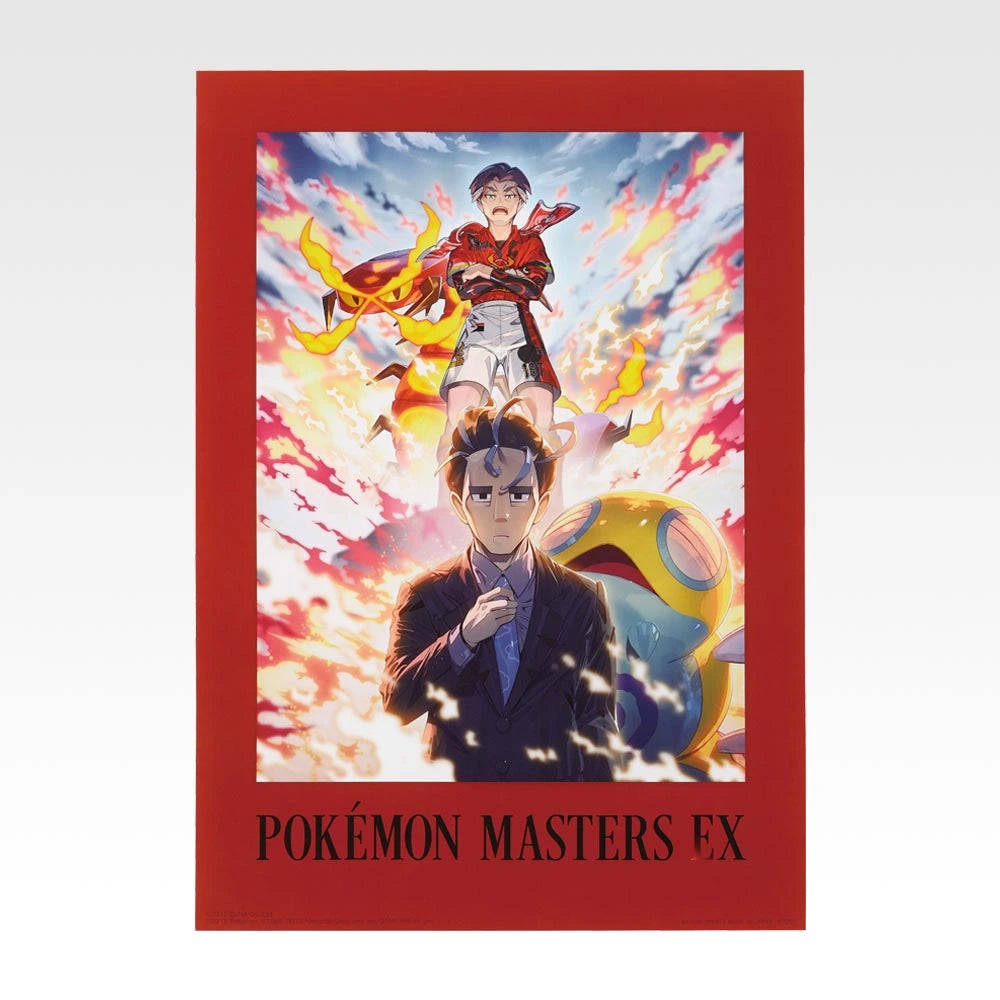 Ichiban Kuji Pokemon Masters EX 7th Anniversary - F Prize Pokemon Masters Art Clear Poster (22 Types)