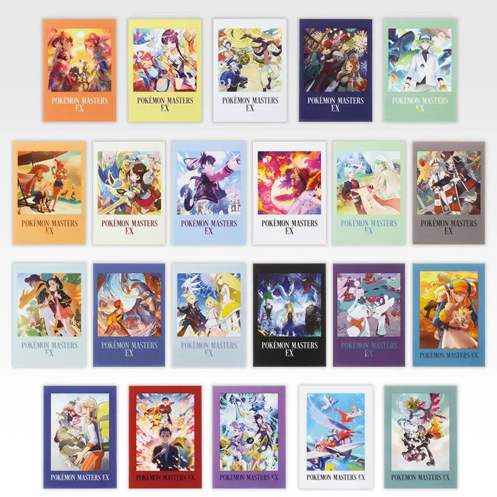 Ichiban Kuji Pokemon Masters EX 7th Anniversary - F Prize Pokemon Masters Art Clear Poster (22 Types)