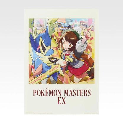 Ichiban Kuji Pokemon Masters EX 7th Anniversary - F Prize Pokemon Masters Art Clear Poster (22 Types)