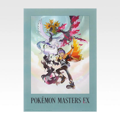 Ichiban Kuji Pokemon Masters EX 7th Anniversary - F Prize Pokemon Masters Art Clear Poster (22 Types)
