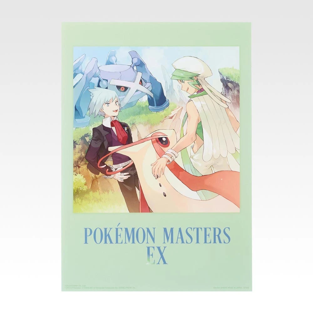 Ichiban Kuji Pokemon Masters EX 7th Anniversary - F Prize Pokemon Masters Art Clear Poster (22 Types)