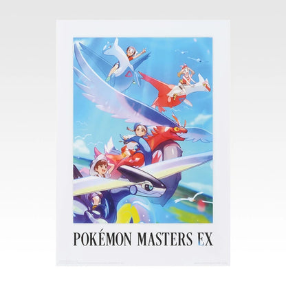 Ichiban Kuji Pokemon Masters EX 7th Anniversary - F Prize Pokemon Masters Art Clear Poster (22 Types)
