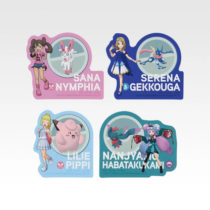 Ichiban Kuji Pokemon Masters EX 7th Anniversary - G Prize Buddies Stickers Collection Complete Set Of 10 Types