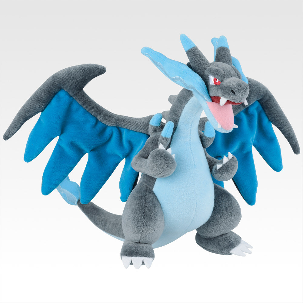 Ichiban Kuji Pokemon Mega Evolution - A Prize Mega Charizard X Plush Toy