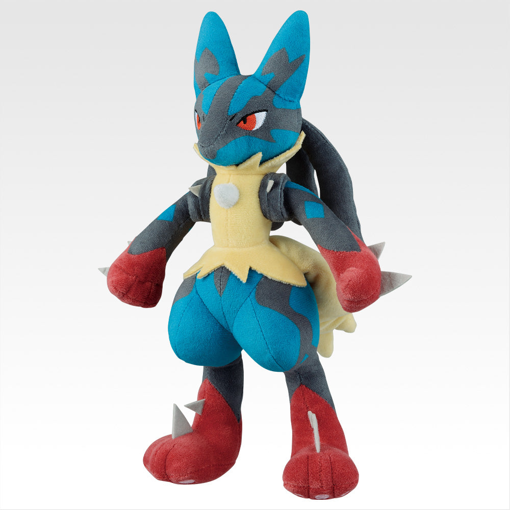 Ichiban Kuji Pokemon Mega Evolution - Last One Prize Mega Lucario Plush Toy