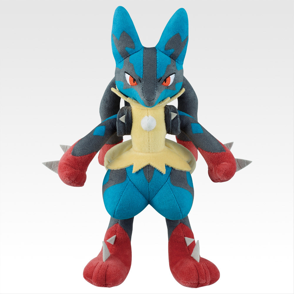 Ichiban Kuji Pokemon Mega Evolution - Last One Prize Mega Lucario Plush Toy