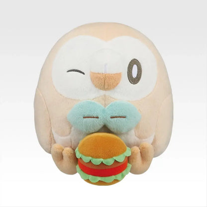 Ichiban Kuji Pokemon Poke Pieces Welcome to the PEACE Diner - C Prize Rowlet Plush Toy