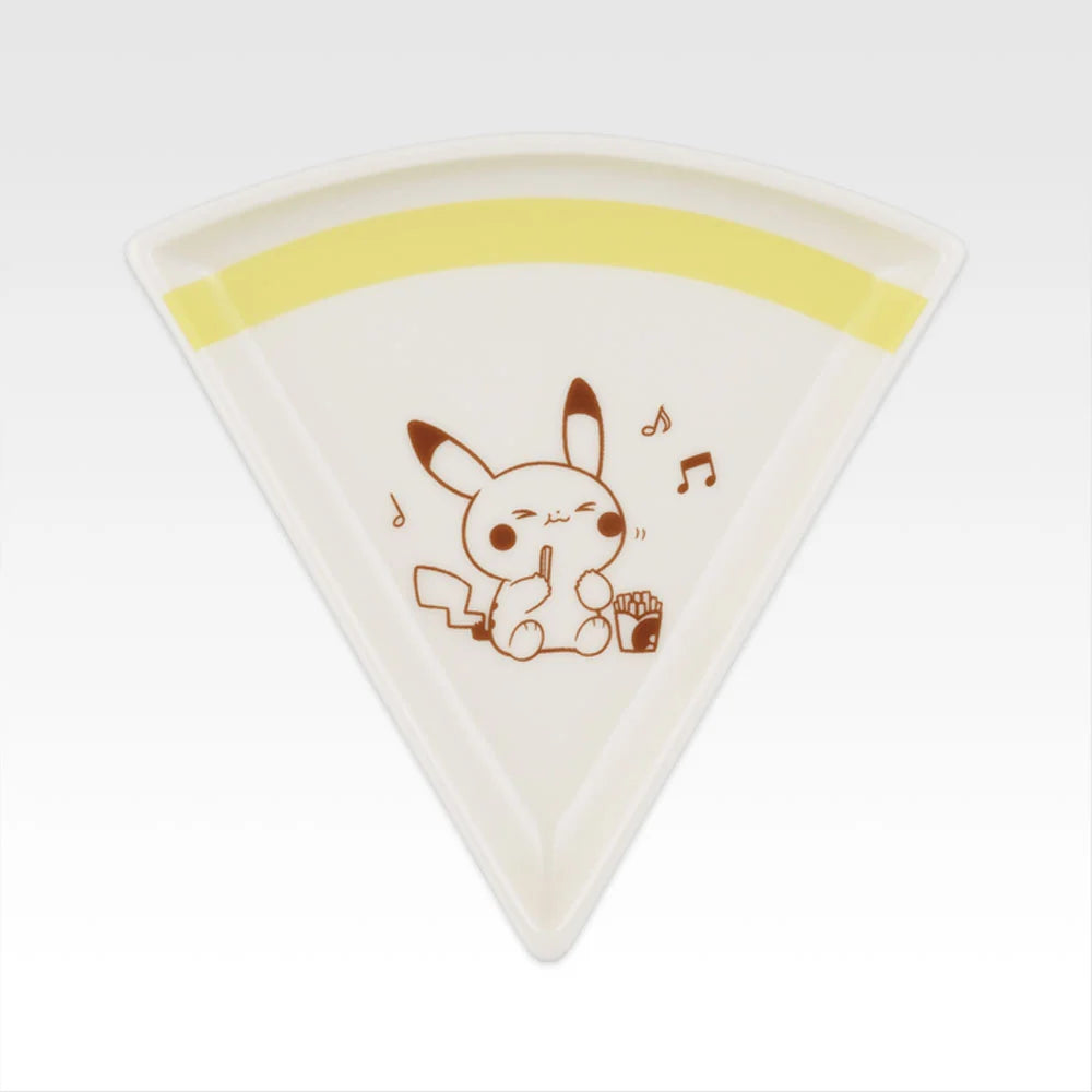 Ichiban Kuji Pokemon Poke Pieces Welcome to the PEACE Diner - G Prize Pizza-shaped Plate Complete Set of 6 Types