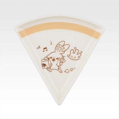 Ichiban Kuji Pokemon Poke Pieces Welcome to the PEACE Diner - G Prize Pizza-shaped Plate Complete Set of 6 Types