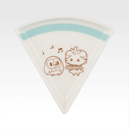 Ichiban Kuji Pokemon Poke Pieces Welcome to the PEACE Diner - G Prize Pizza-shaped Plate Complete Set of 6 Types