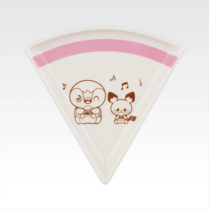 Ichiban Kuji Pokemon Poke Pieces Welcome to the PEACE Diner - G Prize Pizza-shaped Plate Complete Set of 6 Types
