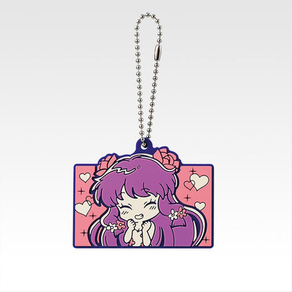 Ichiban Kuji Ranma 1/2 2nd Edition - I Prize Memorial Rubber Charms Complete Set of 8 Types