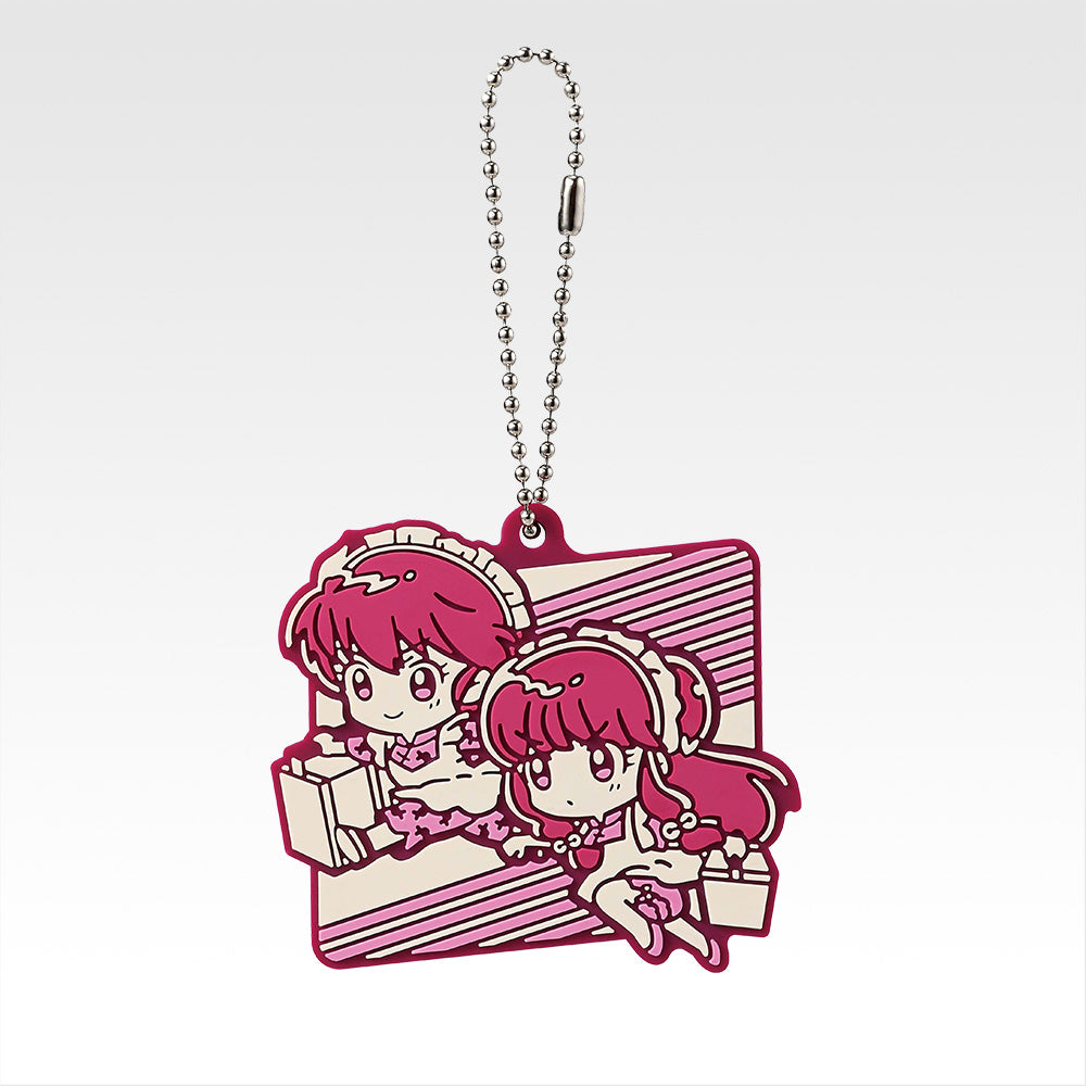 Ichiban Kuji Ranma 1/2 2nd Edition - I Prize Memorial Rubber Charms Complete Set of 8 Types