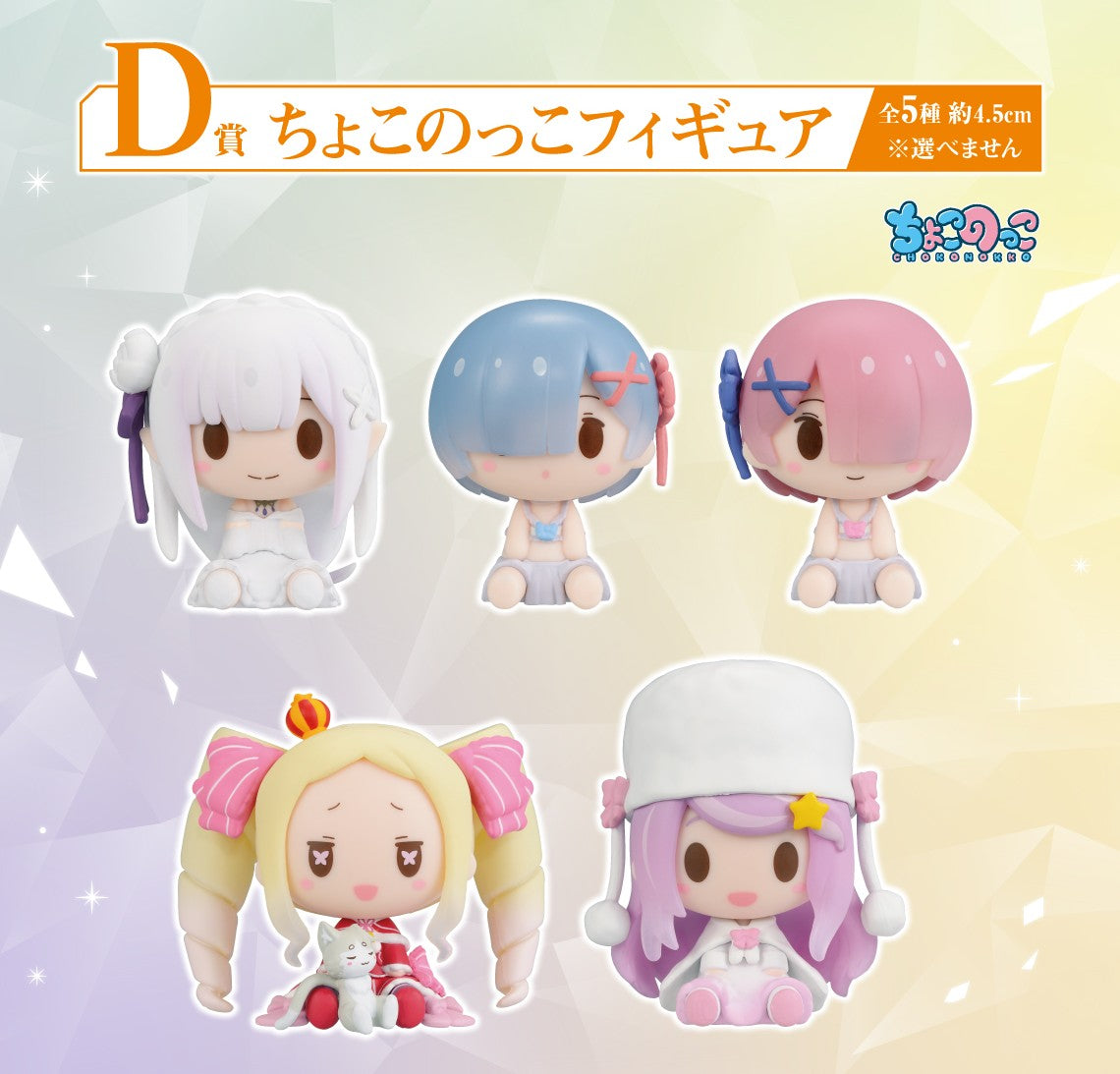Ichiban Kuji Re:Zero Starting Life in Another World I Will Remember This Day - D Prize Chokonokko