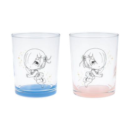 Ichiban Kuji Re:Zero Starting Life in Another World I Will Remember This Day - E Prize Glass Complete Set of 2 Types