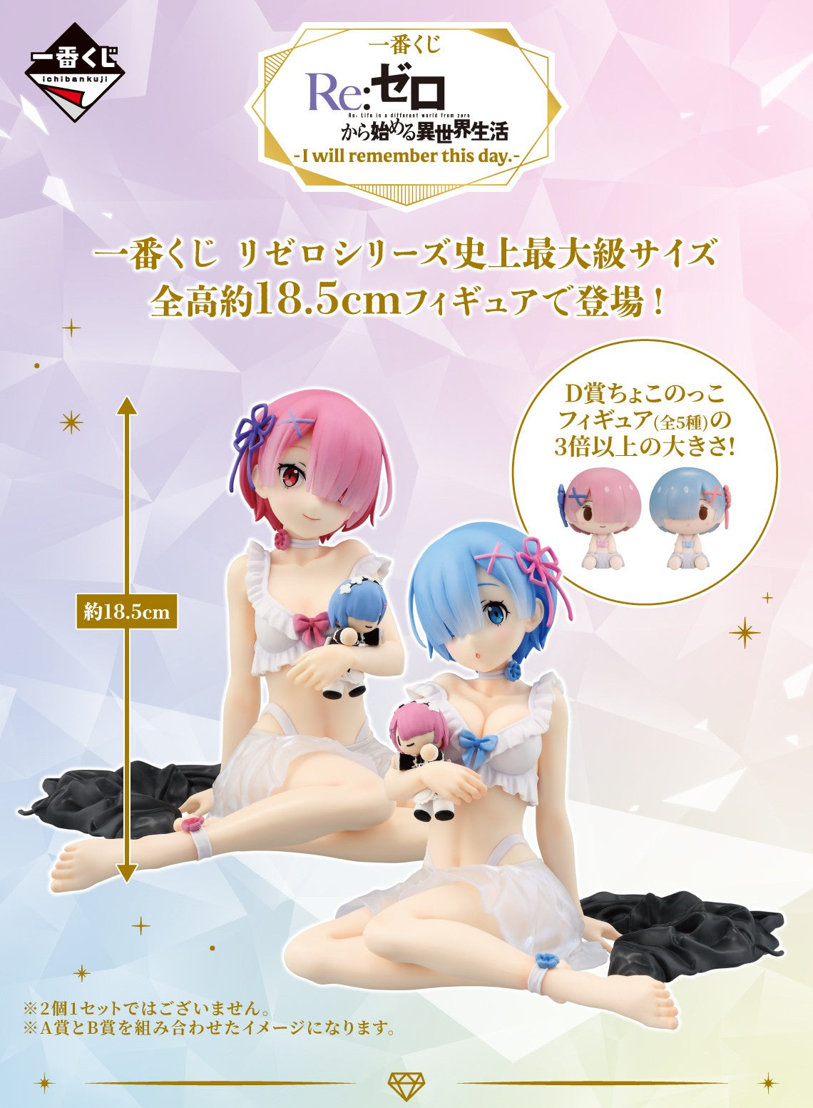 Ichiban Kuji Re:Zero Starting Life in Another World I Will Remember This Day - B Prize Ram Figure