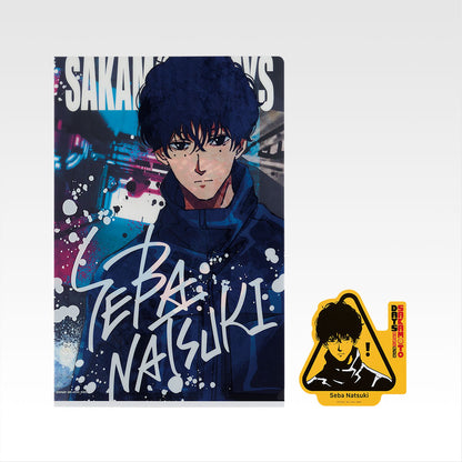 Ichiban Kuji Sakamoto Days Vol.2 - J Prize Clear File and Sticker Set Complete Set of 12 Types