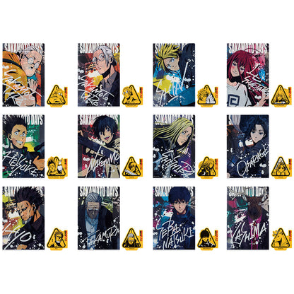 Ichiban Kuji Sakamoto Days Vol.2 - J Prize Clear File and Sticker Set Complete Set of 12 Types
