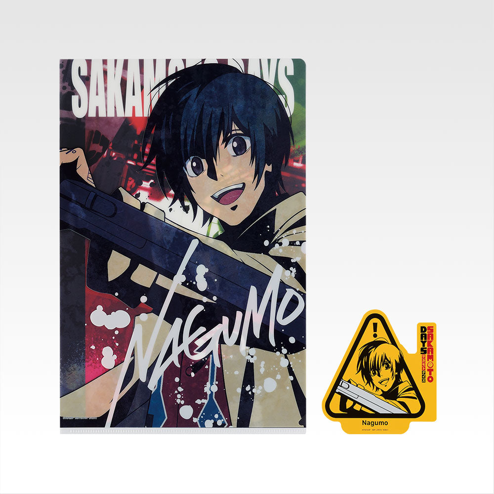 Ichiban Kuji Sakamoto Days Vol.2 - J Prize Clear File and Sticker Set Complete Set of 12 Types
