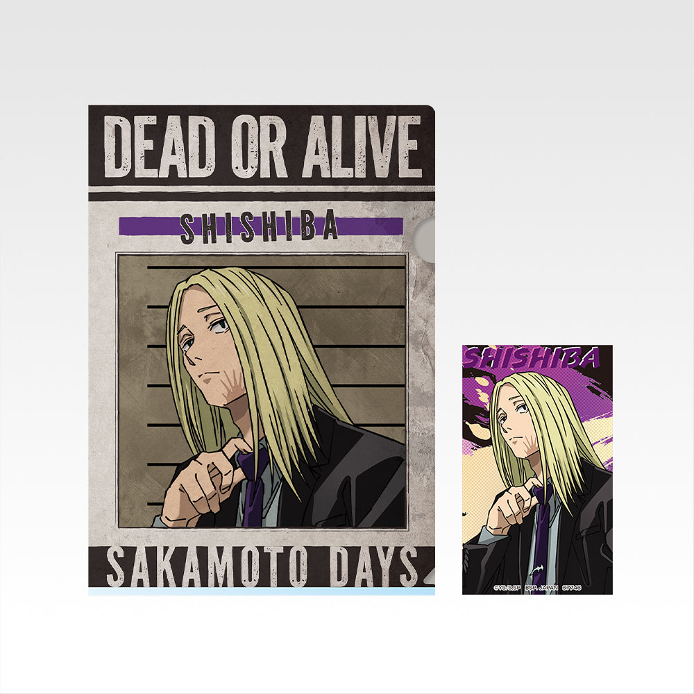 Ichiban Kuji Sakamoto Days Vol.3 - H Prize Clear File and Sticker Set Complete Set of 10 Types