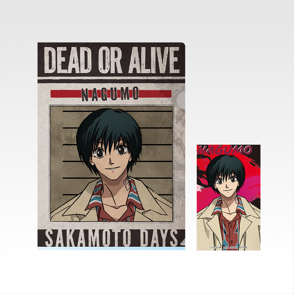 Ichiban Kuji Sakamoto Days Vol.3 - H Prize Clear File and Sticker Set Complete Set of 10 Types