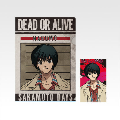 Ichiban Kuji Sakamoto Days Vol.3 - H Prize Clear File and Sticker Set Complete Set of 10 Types