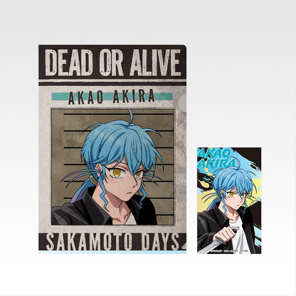 Ichiban Kuji Sakamoto Days Vol.3 - H Prize Clear File and Sticker Set Complete Set of 10 Types