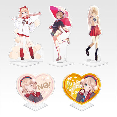 Ichiban Kuji Shigure Ui - H Prize Acrylic Stand Complete Set of 5 Types