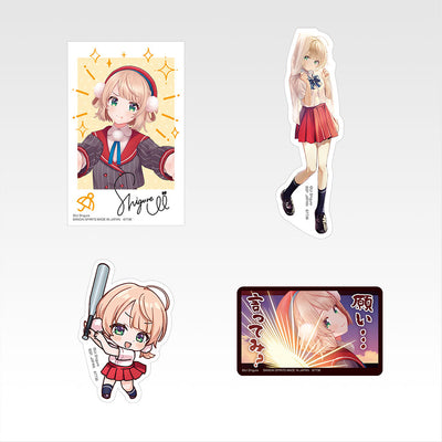 Ichiban Kuji Shigure Ui - K Prize Sticker Complete Set of 6 Types