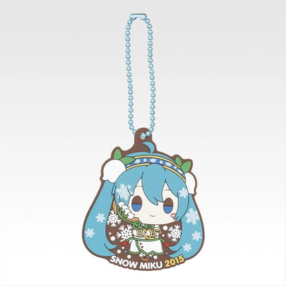 Ichiban Kuji Snow Miku All Stars - R Prize All Stars Rubber Charms Complete Set of 16 Types