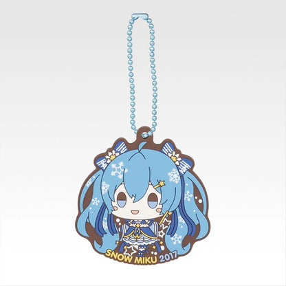 Ichiban Kuji Snow Miku All Stars - R Prize All Stars Rubber Charms Complete Set of 16 Types