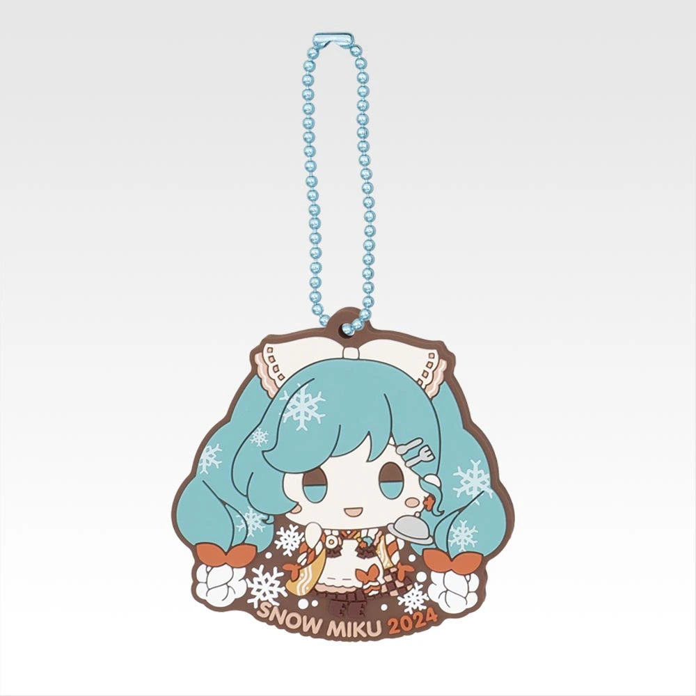 Ichiban Kuji Snow Miku All Stars - R Prize All Stars Rubber Charms Complete Set of 16 Types