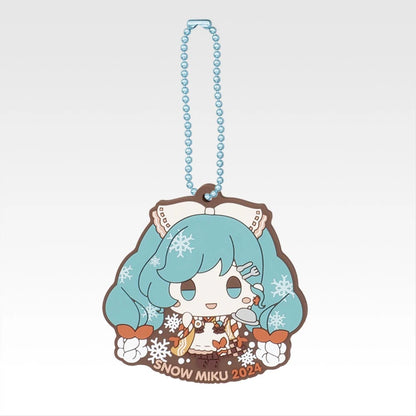 Ichiban Kuji Snow Miku All Stars - R Prize All Stars Rubber Charms Complete Set of 16 Types