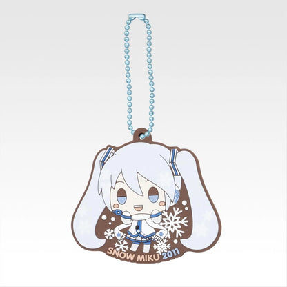 Ichiban Kuji Snow Miku All Stars - R Prize All Stars Rubber Charms Complete Set of 16 Types