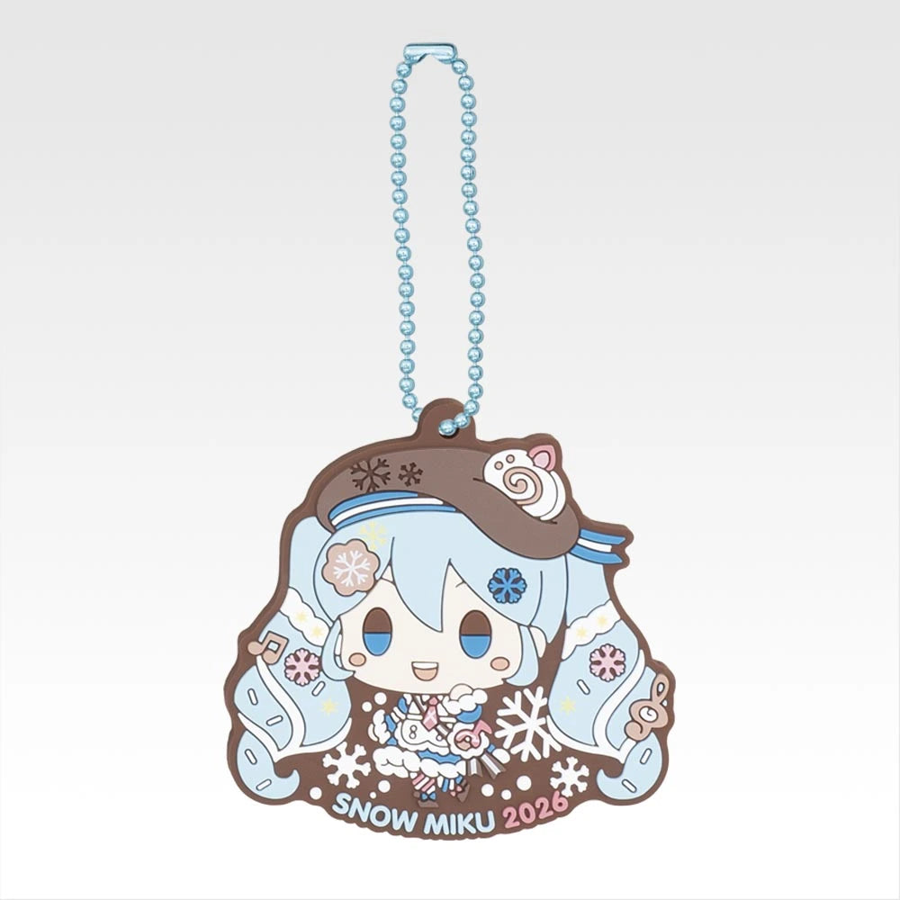 Ichiban Kuji Snow Miku All Stars - R Prize All Stars Rubber Charms Complete Set of 16 Types