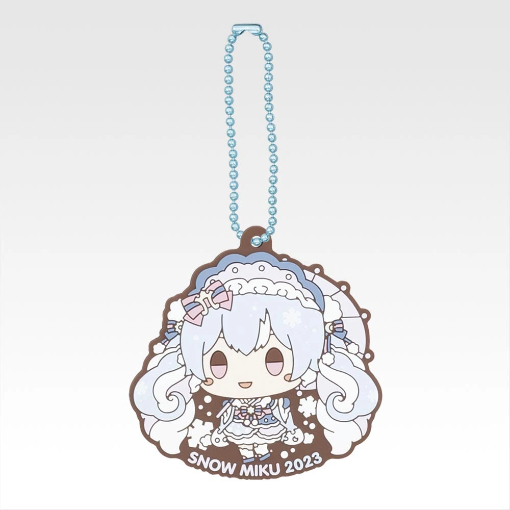 Ichiban Kuji Snow Miku All Stars - R Prize All Stars Rubber Charms Complete Set of 16 Types