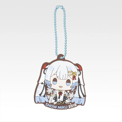 Ichiban Kuji Snow Miku All Stars - R Prize All Stars Rubber Charms Complete Set of 16 Types