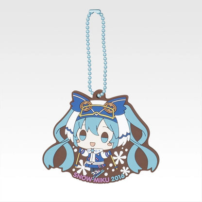Ichiban Kuji Snow Miku All Stars - R Prize All Stars Rubber Charms Complete Set of 16 Types