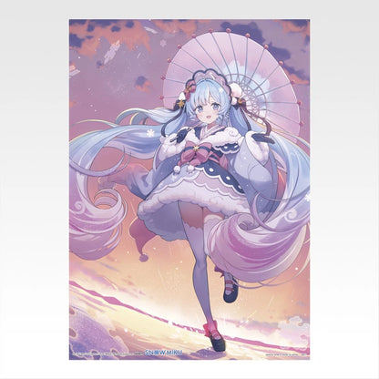 Ichiban Kuji Snow Miku All Stars - S Prize Clear Posters (16 Types)