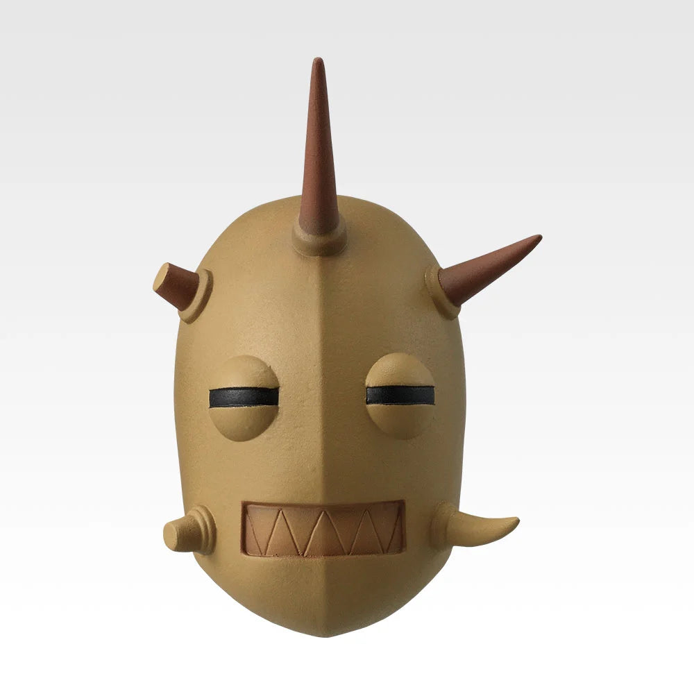 Ichiban Kuji Spring and Autumn Warring States War Kingdom The Animation: The Two Wheels Of Wisdom And Military Power - E Prize Mountain People Mask Magnet Complete Set of 4 Types