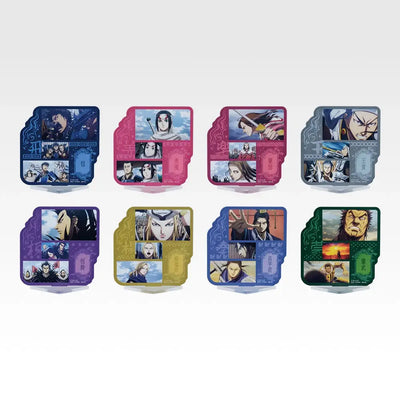Ichiban Kuji Spring and Autumn Warring States War Kingdom The Animation: The Two Wheels Of Wisdom And Military Power - F Prize Acrylic Stand Complete Set of 8 Types