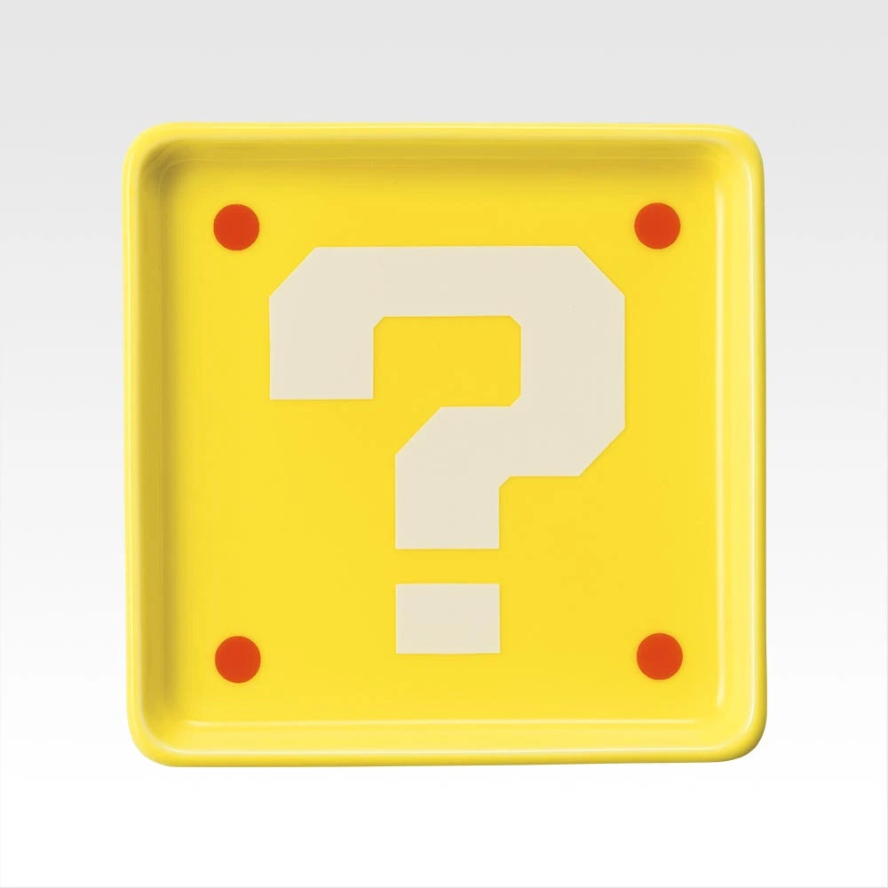 Ichiban Kuji Super Mario: Mario & Friends Always Together - F Prize Small Item Plate Collection Complete Set of 5 Types