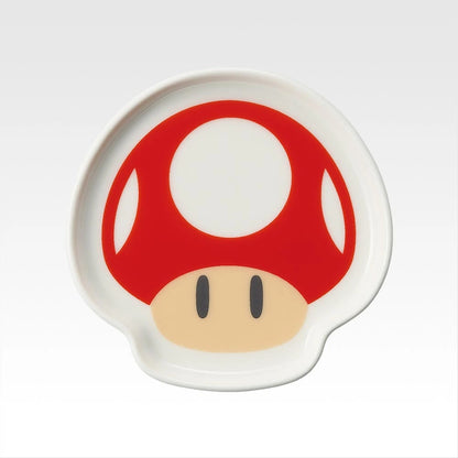 Ichiban Kuji Super Mario: Mario & Friends Always Together - F Prize Small Item Plate Collection Complete Set of 5 Types