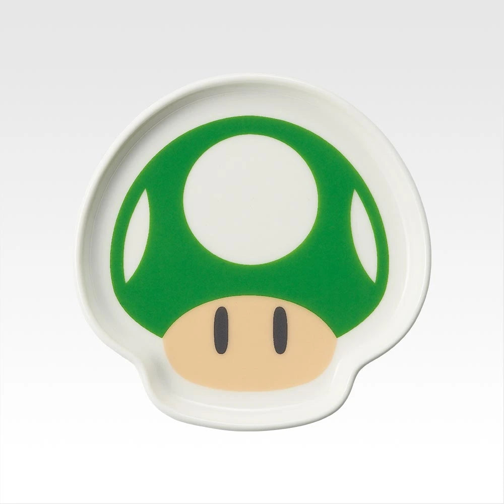 Ichiban Kuji Super Mario: Mario & Friends Always Together - F Prize Small Item Plate Collection Complete Set of 5 Types