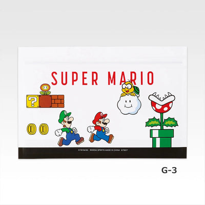 Ichiban Kuji Super Mario: Mario & Friends Always Together - G Prize Zipper Bag Collection Complete Set of 30 Bag