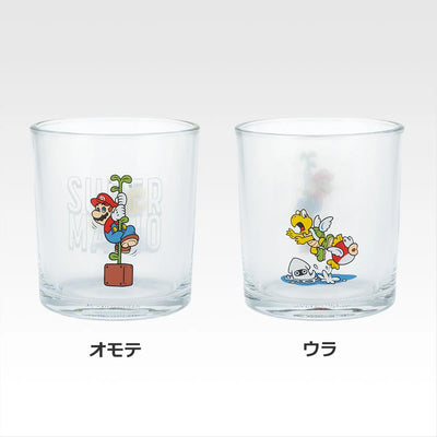 Ichiban Kuji Super Mario: Mario & Friends Always Together - D Prize Glass Collection Complete Set of 4 Types