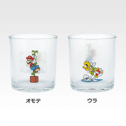 Ichiban Kuji Super Mario: Mario & Friends Always Together - D Prize Glass Collection Complete Set of 4 Types